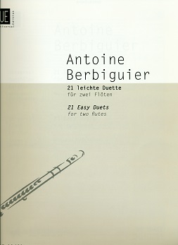 Twenty-one Easy Duets for two flutes (Score Only)