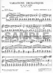 Variations Drolatiques Op26