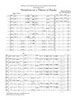 Variations on a Theme of Haydn
