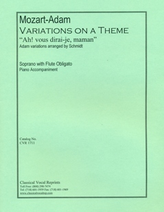 Variations on Ah! Vous dirai-je Maman (K265/300e)