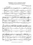 Variations on "La ci darem la mano"