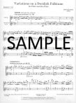 Variations on Swedish Folktune