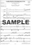 Variations sur Rigoletto Op55
