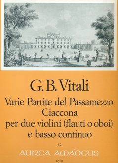 Varie Partite Op7 no.1 & Ciaccona Op7 no.3