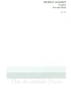 Vocalise for solo flute