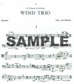 Wind Trio (parts only)