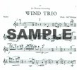 Wind Trio (parts only)