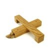 Multi Peg Wood Bass Cross Stand