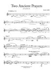 Two Ancient Prayers for Bass Flute