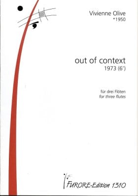 Shop Out of Context flute music by Vivienne Olive