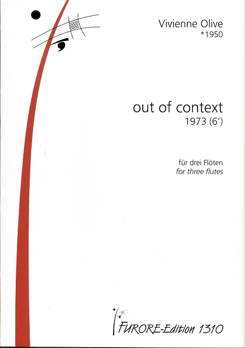 Shop Out of Context flute music by Vivienne Olive