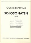 Two Solo Sonatas Op46#7 & #8