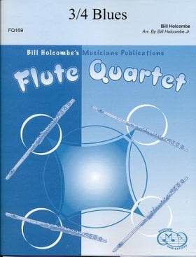 3/4 Blues for Flute Quartet