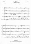Hallelujah for Flute Quartet (four equal flute and optional drum)
