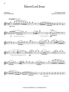 The Sacred Flutist - 24 Songs and Hymns for Flute Alone