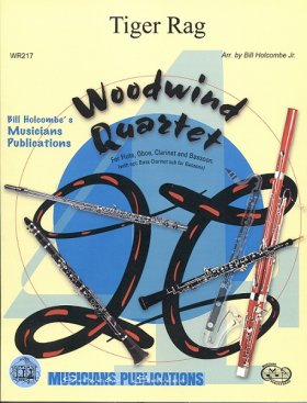 Tiger Rag for Woodwind Quartet