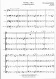 Viva la Vida for Flute Quartet