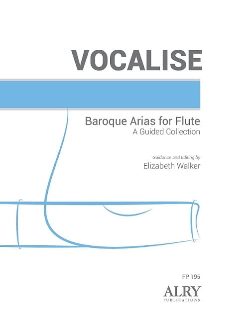 Baroque Arias for Flute - A Guided Collection Music Sheet Cover