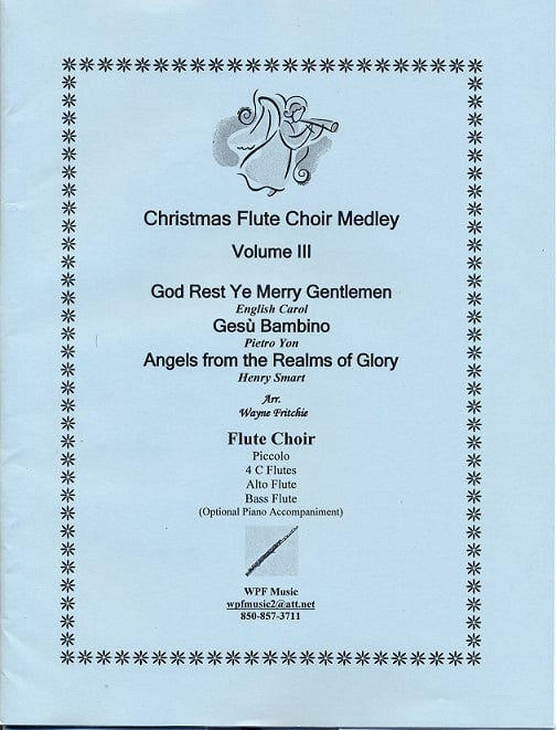 Christmas Flute Choir Medley (v.3)