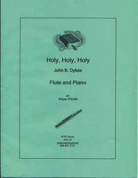 Holy, Holy, Holy for Flute and Piano