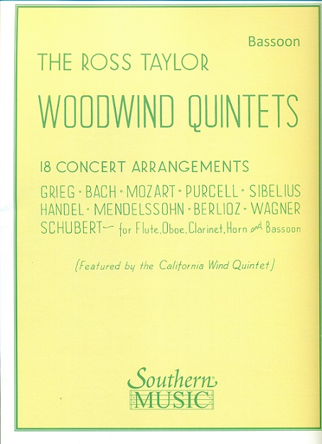 Ross Taylor Woodwind Quintets - bassoon part