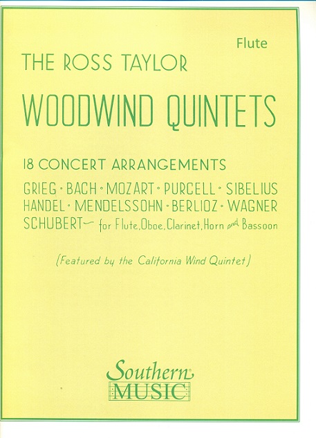 Ross Taylor Woodwind Quintets - flute part