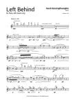 Left Behind for Solo Flute, left hand only