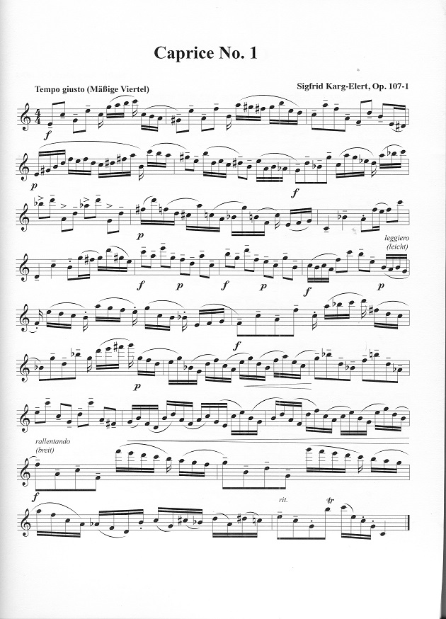 Buy Thirty Caprices Op17 Online at 15 Flute World