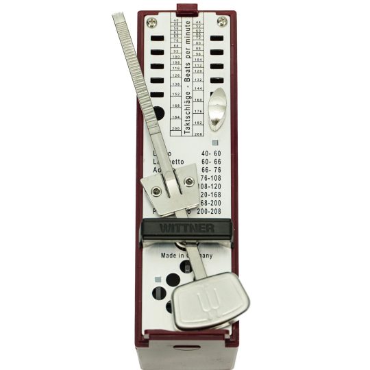 Buy Wittner Metronome Taktell SuperMini (Ruby) Online at 58.25 Flute World