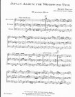 Joplin Album for Woodwind Trio