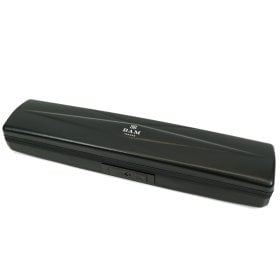 BAM France Classic Flute Case - Black Leather