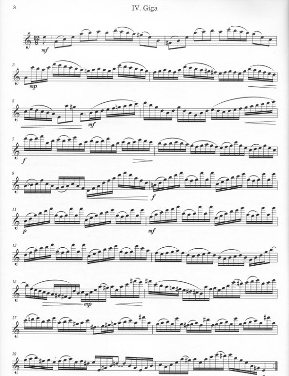 クラシック Bach;Partita for Solo Violi Solo Violin Partita No. 1 in B Minor - J. S. Bach, BWV 1002