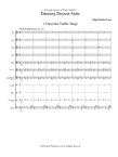 Dancing Dessert Suite for Flute Choir and Percussion