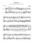 sample of sheet music by JS Back arranged by Chris Potter for two alto flutes duet