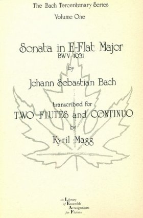 Sonata in Eb (BWV1031)