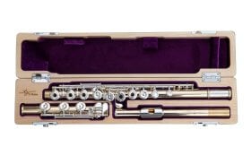 Trevor James Copper Body C Flute in case