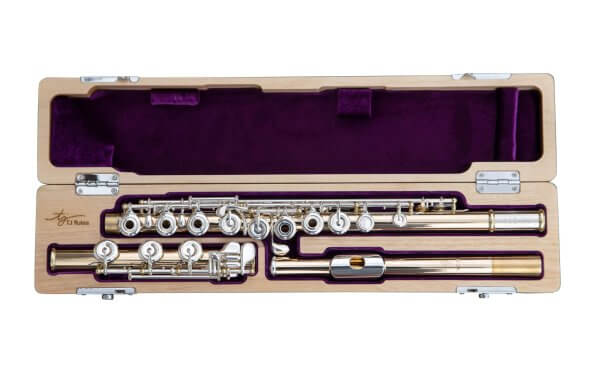 Trevor James Copper Body C Flute in case