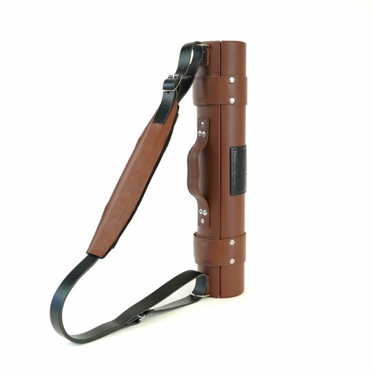 Buy Wiseman Flute/Piccolo Case Tan Leather Online at 675 Flute World