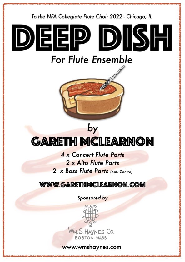 Deep Dish for Flute Ensemble