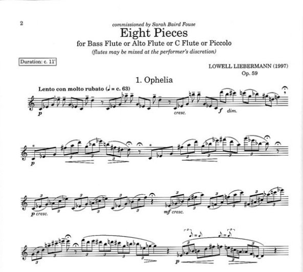 Buy Eight Pieces Op59 Online at $9.99 - Flute World
