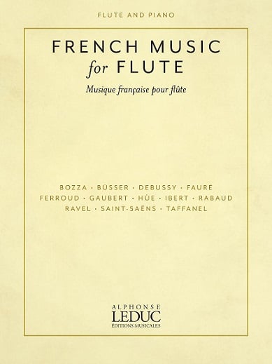 LEDUC French Music for Flute Cover