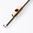 Mancke Flute Headjoint - Sterling Silver w/14K Lip & Riser