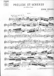 Prelude et Scherzo