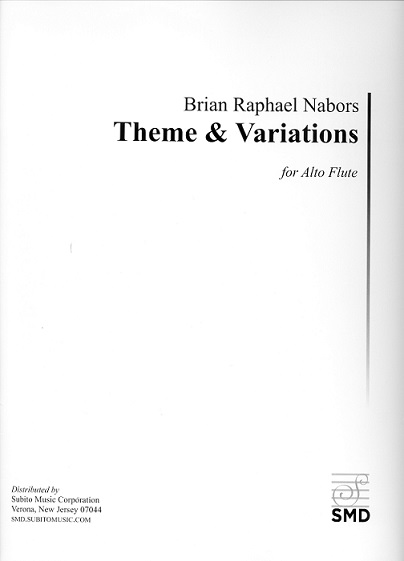 Theme and Variations for Alto Flute