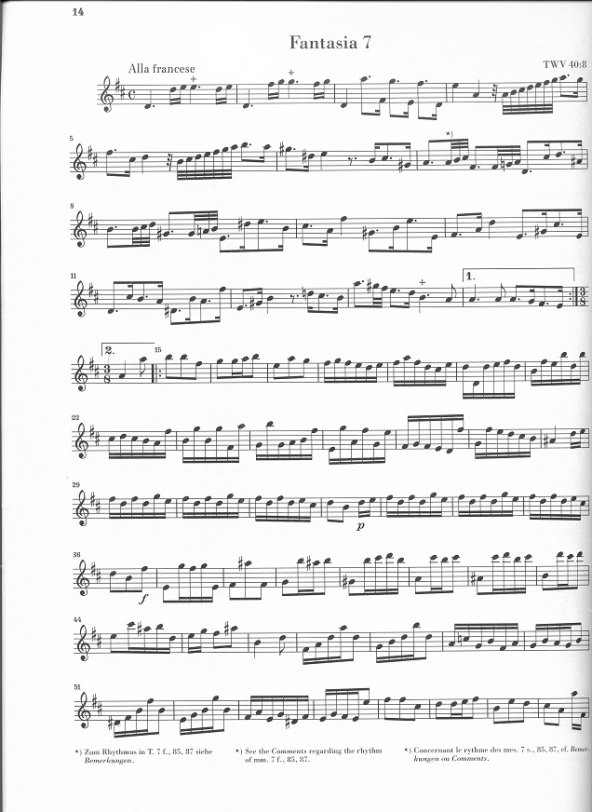 Buy Twelve Fantasies for Flute Solo (TWV 40:2-13) Online at $26.95