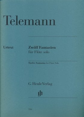 Twelve Fantasies for Flute Solo (TWV 40:2-13)