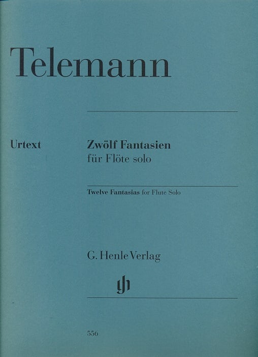 Twelve Fantasies for Flute Solo (TWV 40:2-13)