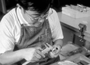 Flute part measured and tested repeatedly