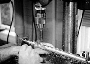Reaming toneholes