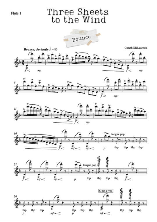 Buy Three Sheets to the Wind Online at 26 Flute World